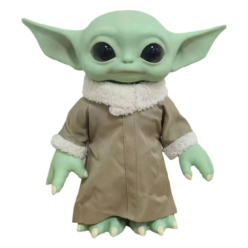 Disney Star Wars 27cm Baby Yoda Mandalorian Kawaii Master Yoda Pvc Action Figure Clothes Detachable Model Toys For Children Gift
Disney Star Wars 27cm Baby Yoda Mandalorian Kawaii Master Yoda Pvc Action Figure Clothes Detachable Model Toys For Children Gift