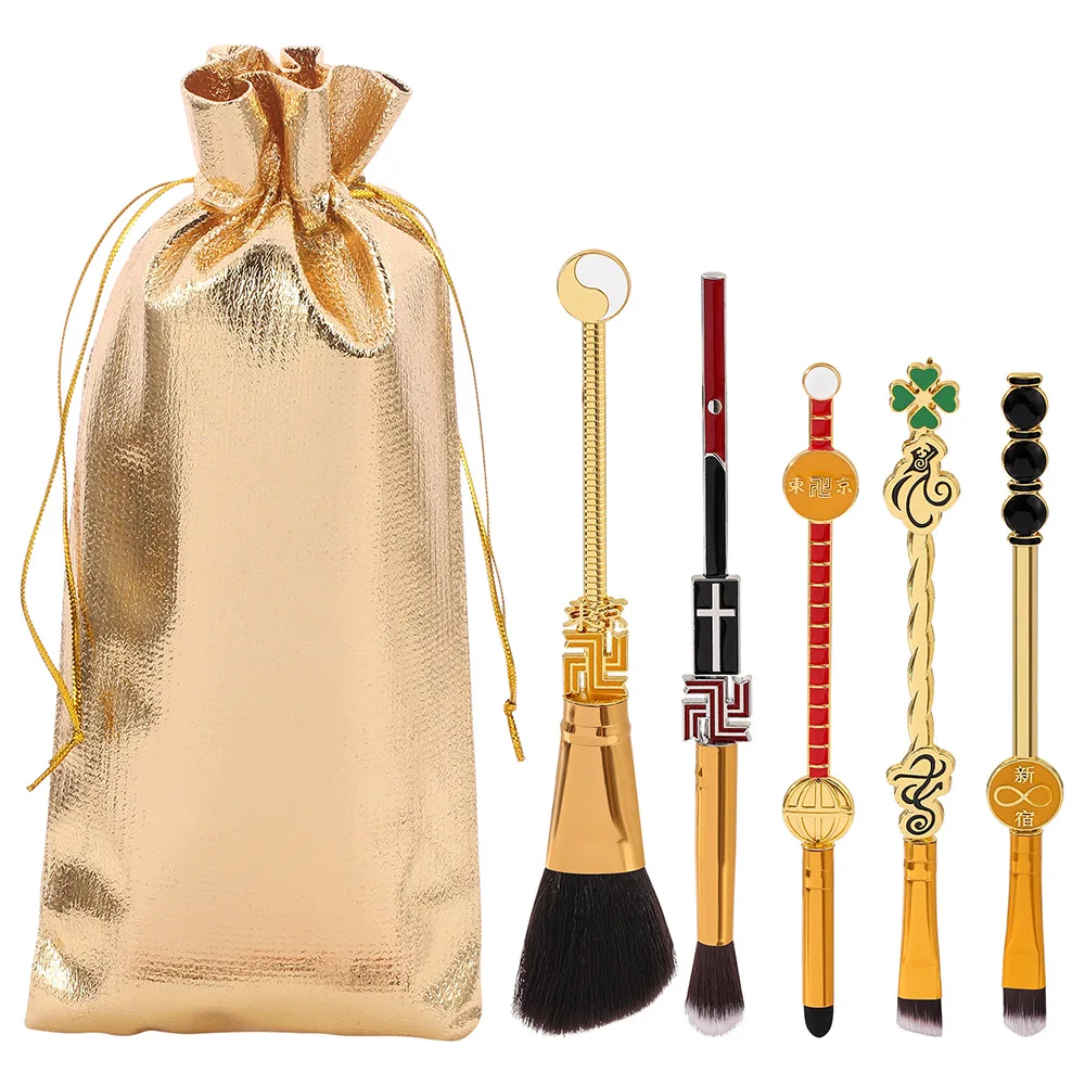 Stock 5pcs set Anime Tokyo Revenge Makeup Brush Mitani Takashi Kurokawa Izana Yumiya Ichiko Eyeshadow Brush Loose Powder Brush
Stock 5pcs set Anime Tokyo Revenge Makeup Brush Mitani Takashi Kurokawa Izana Yumiya Ichiko Eyeshadow Brush Loose Powder Brush
