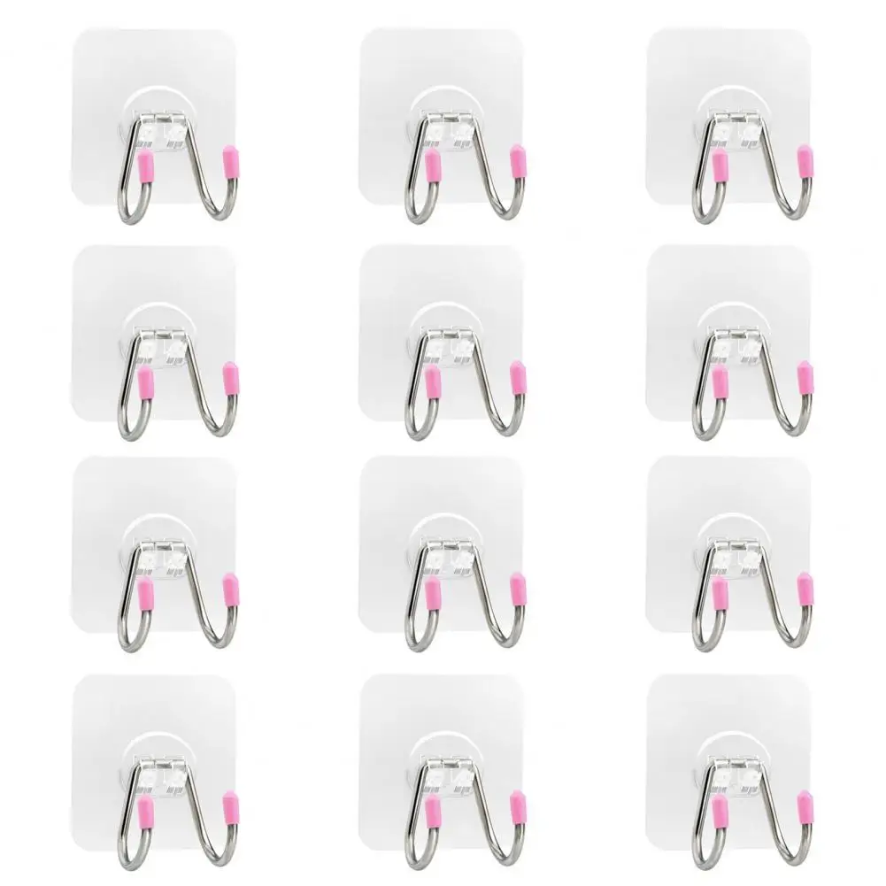 12Pcs Towel Hanger Eye-catching Long Lasting Multifunctional Convenient Use Utility Door Hanger Wall Hook for Living Room
12Pcs Towel Hanger Eye-catching Long Lasting Multifunctional Convenient Use Utility Door Hanger Wall Hook for Living Room