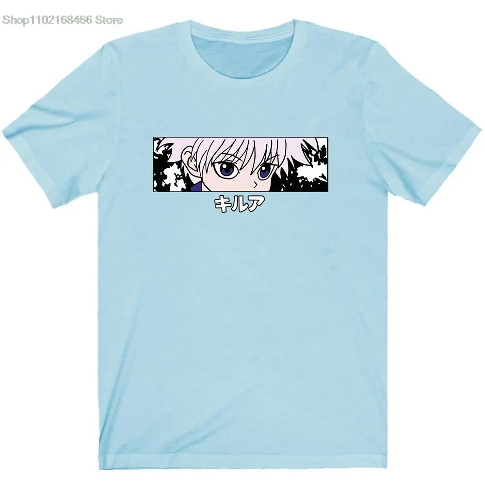 T-Shirt Men Cotton T Shirt Anime Killua Clothes Anime Tops Tees
T-Shirt Men Cotton T Shirt Anime Killua Clothes Anime Tops Tees