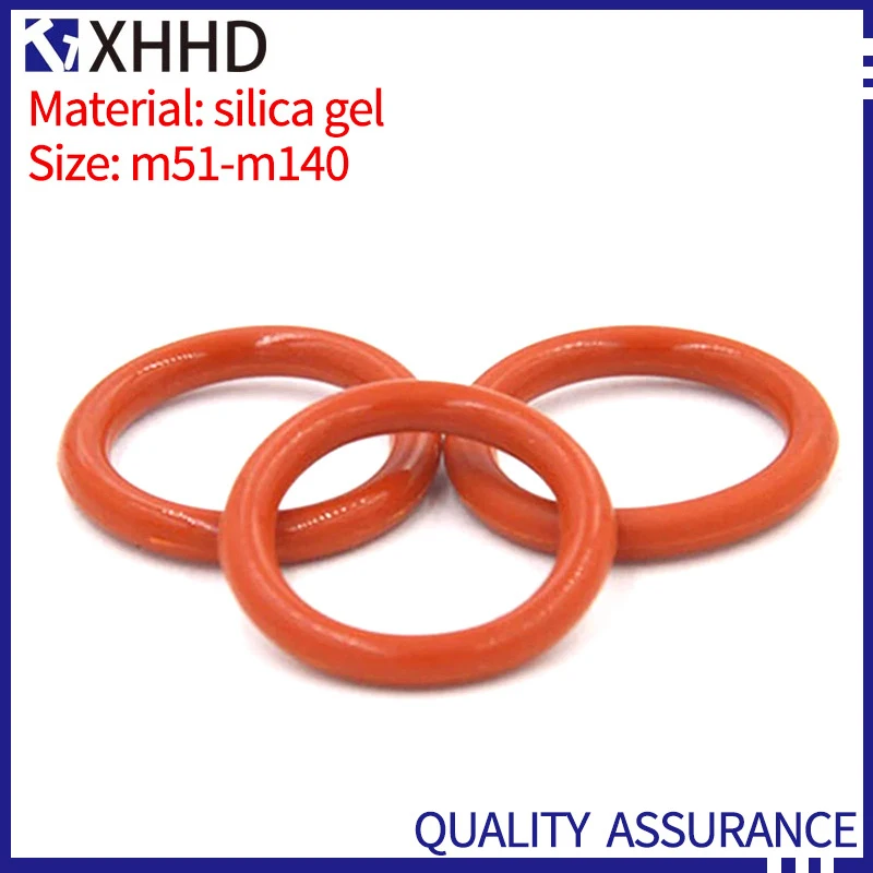 10PCS M51-M140 Silicone Sealing Red Gasket High Temperature Resistant Silica Gel Oring Washer Waterproof Silicon Sealing Ring
10PCS M51-M140 Silicone Sealing Red Gasket High Temperature Resistant Silica Gel Oring Washer Waterproof Silicon Sealing Ring