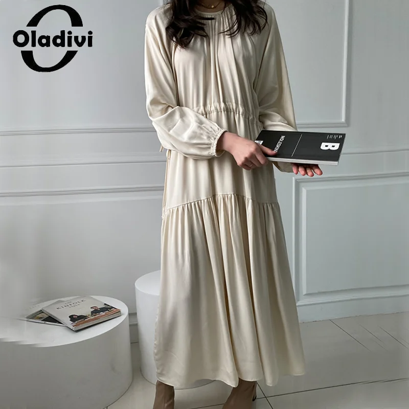Oladivi Long Sleeve Oversized Dress for Women 2023 Spring Autumn New Casual Loose Midi Dresses Long Tunic Robe 3XL 4XL 5XL 1007
Oladivi Long Sleeve Oversized Dress for Women 2023 Spring Autumn New Casual Loose Midi Dresses Long Tunic Robe 3XL 4XL 5XL 1007