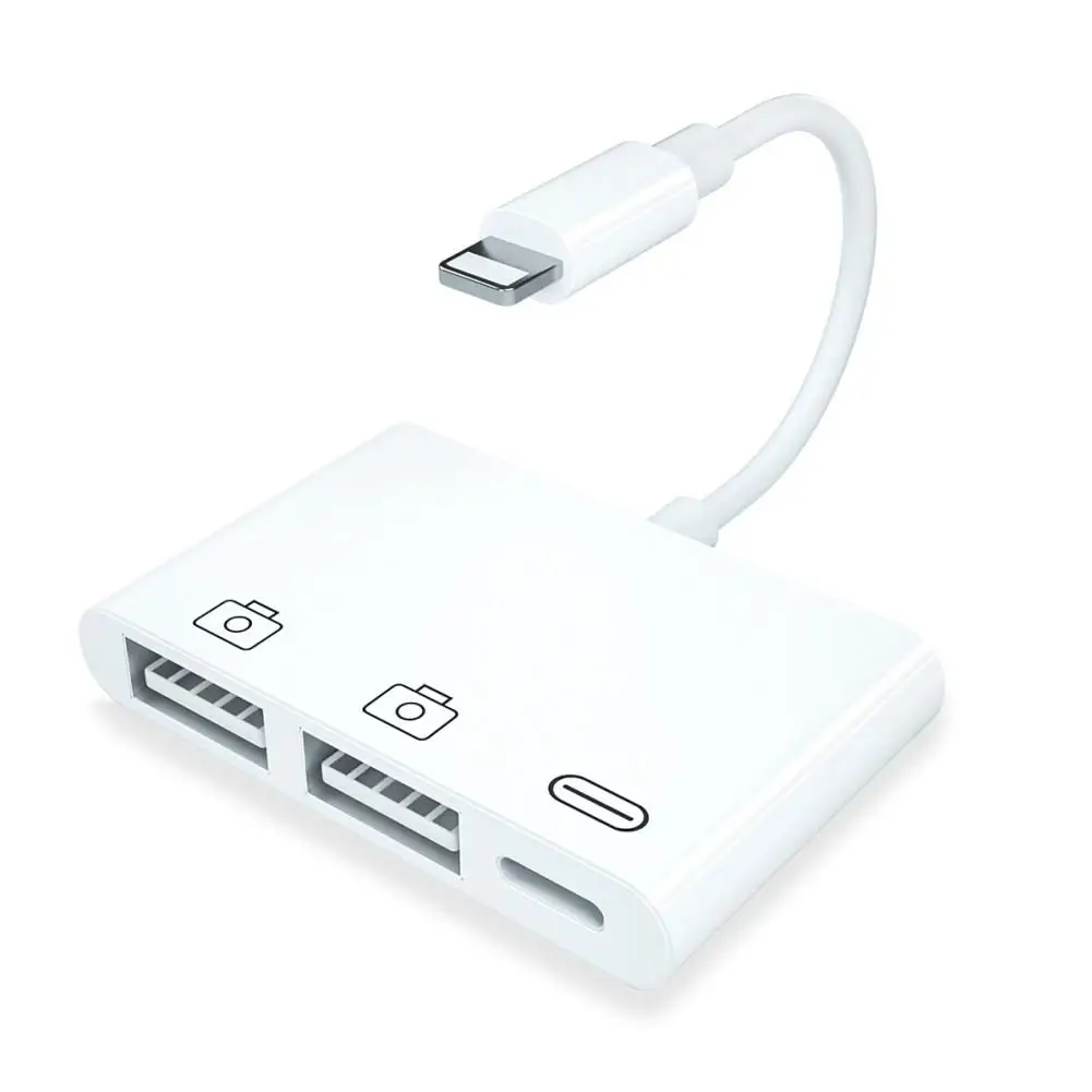 For iPhone iPad to USB 3.0 Camera Charger Splitter Adapter For Apple iPad USB Camera Mouse Keyboard U Disk Flash Drive Connector
For iPhone iPad to USB 3.0 Camera Charger Splitter Adapter For Apple iPad USB Camera Mouse Keyboard U Disk Flash Drive Connector
