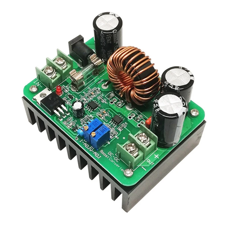 RISE-DC-DC Boost, модуль питания 600 Вт, высокомощный блок питания для ноутбука на солнечной батарее 12-60 в, литр 12-80 в
RISE-DC-DC Boost, модуль питания 600 Вт, высокомощный блок питания для ноутбука на солнечной батарее 12-60 в, литр 12-80 в