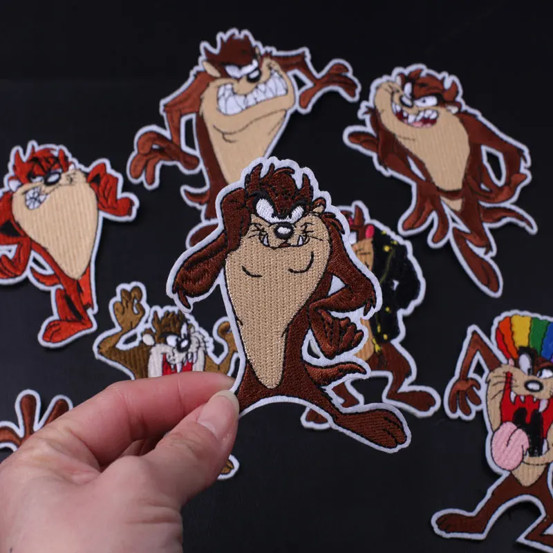 Tasmanian Devil Iron on Embroidered Patches for Clothing Thermoadhesive Patch Stickers big mouth rabbit cute Anime Patch Badge
Tasmanian Devil Iron on Embroidered Patches for Clothing Thermoadhesive Patch Stickers big mouth rabbit cute Anime Patch Badge