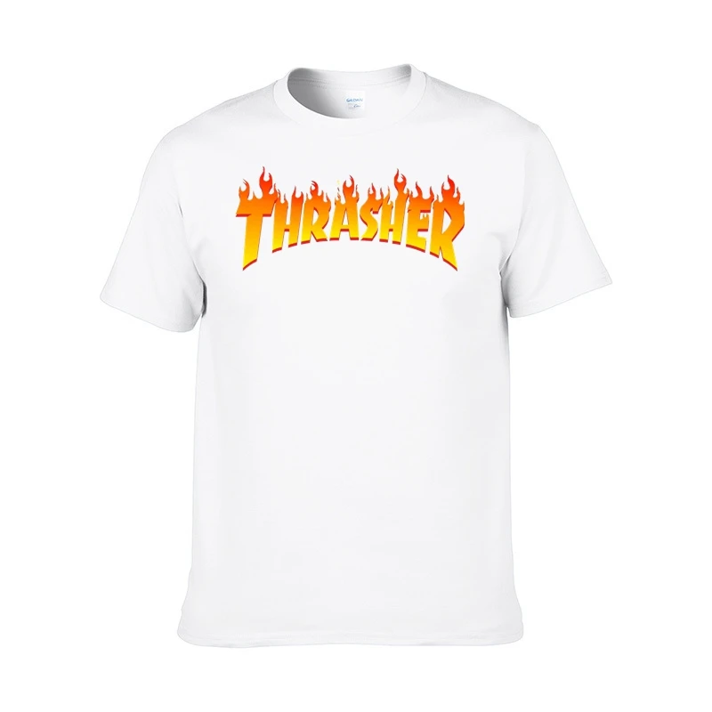 2022 Funny design Men's short sleeve summer cotton Short sleeve T-shirt THRASHER color matching trend Quality T-shirt size S-2XL
2022 Funny design Men's short sleeve summer cotton Short sleeve T-shirt THRASHER color matching trend Quality T-shirt size S-2XL