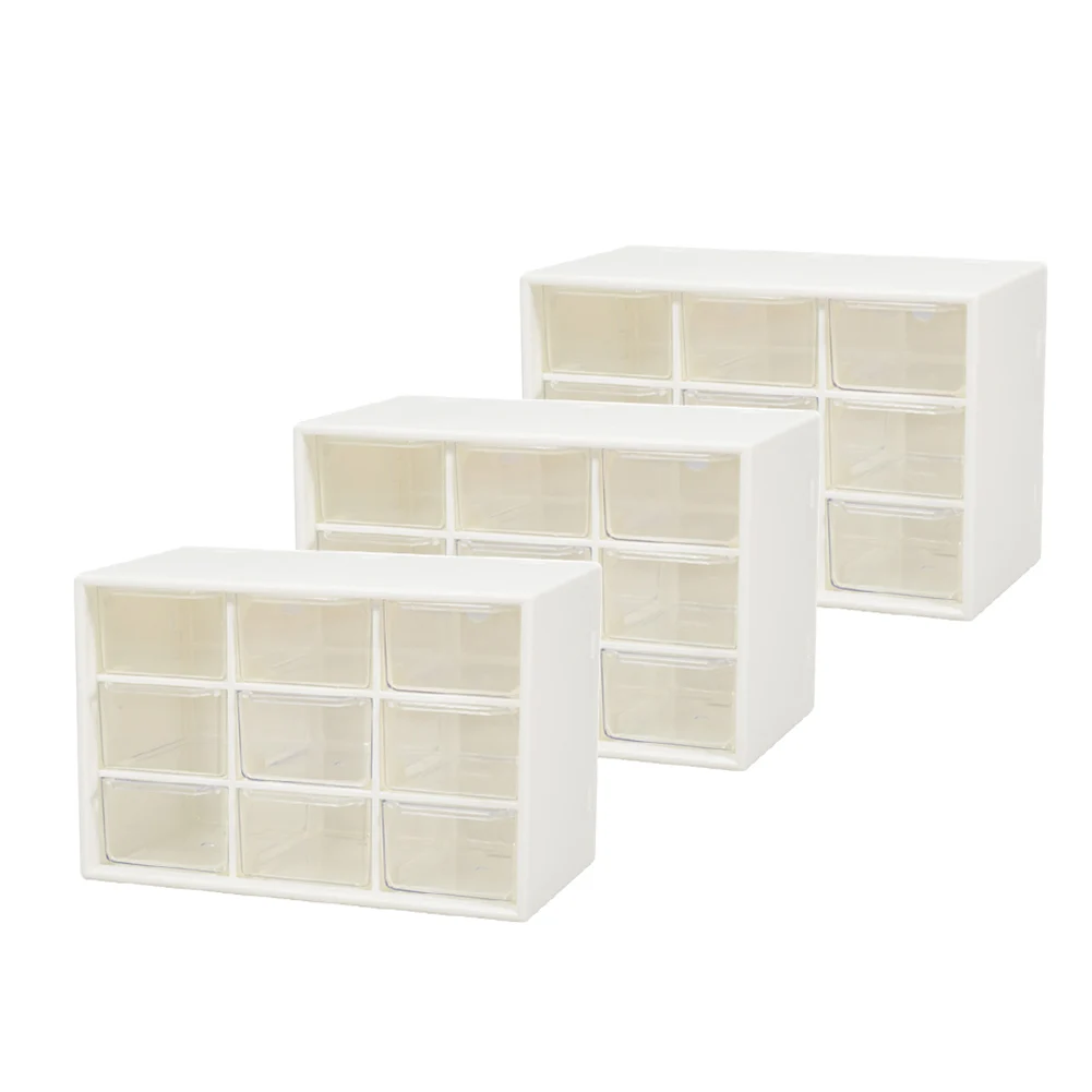 3pcs Kitchen Dorm Room 9 Mini Drawers Cabinet Office Supplies For Art Supply Beige Storage Case Plastic Desktop Drawer Organizer
3pcs Kitchen Dorm Room 9 Mini Drawers Cabinet Office Supplies For Art Supply Beige Storage Case Plastic Desktop Drawer Organizer