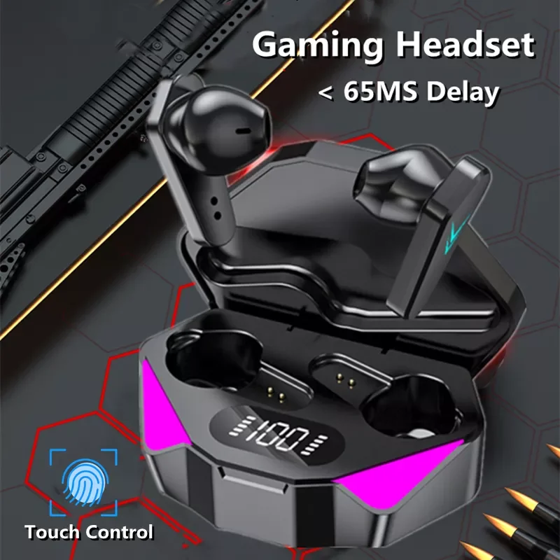 Roreta TWS Gaming Earphone Bluetooth 5.0 Low Latency Professional Gamer Bluetooth Headphone With Mic 9D Stereo HiFi Headset Hot
Roreta TWS Gaming Earphone Bluetooth 5.0 Low Latency Professional Gamer Bluetooth Headphone With Mic 9D Stereo HiFi Headset Hot