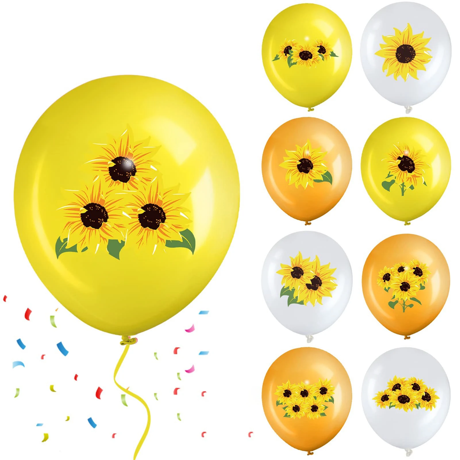 Набор воздушных шаров для вечерние Suower, набор желтых и белых летних воздушных шаров, украшение на весну, тематические праздничные декорации...
Набор воздушных шаров для вечерние Suower, набор желтых и белых летних воздушных шаров, украшение на весну, тематические праздничные декорации...