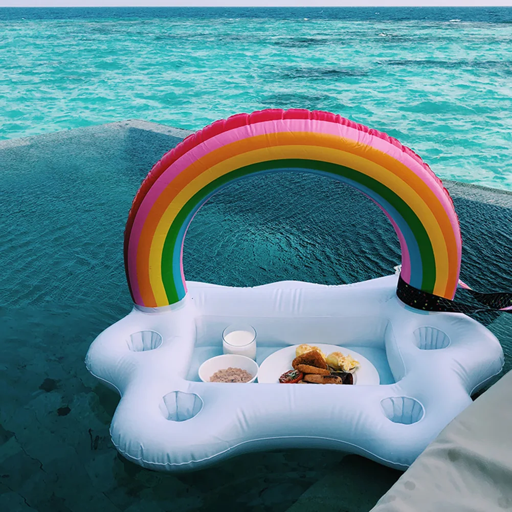Inflatable Pool Float Beer Drink Cooler Table Bar Tray Party Cup Holder Beer Cooler Table Bar Tray Swimming Ring Accessories
Inflatable Pool Float Beer Drink Cooler Table Bar Tray Party Cup Holder Beer Cooler Table Bar Tray Swimming Ring Accessories