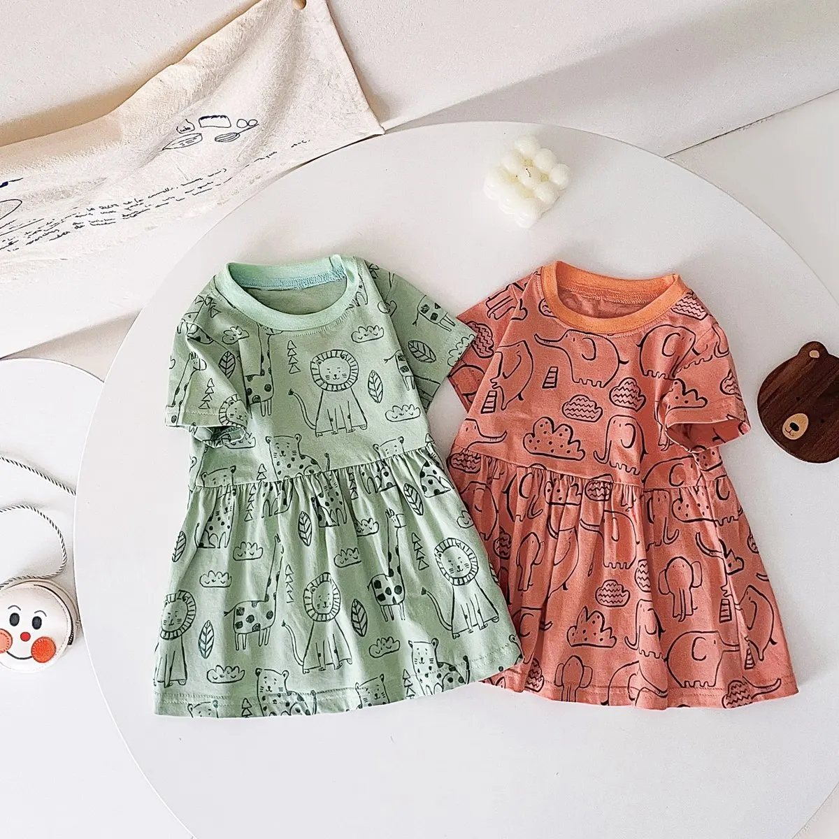 Children's Dress Cotton Girl Baby Baby Clothes Girl's Skirt Cartoon Print Summer Baby Girl Clothes Toddler Girl Dresses
Children's Dress Cotton Girl Baby Baby Clothes Girl's Skirt Cartoon Print Summer Baby Girl Clothes Toddler Girl Dresses