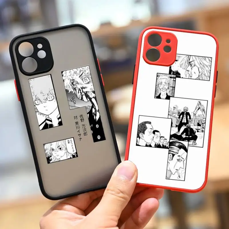 Tokyo Avengers revengers anime Phone Case For iPhone 13 12 11 Mini Pro XR XS Max 7 8 Plus X Matte transparent Back Cover
Tokyo Avengers revengers anime Phone Case For iPhone 13 12 11 Mini Pro XR XS Max 7 8 Plus X Matte transparent Back Cover