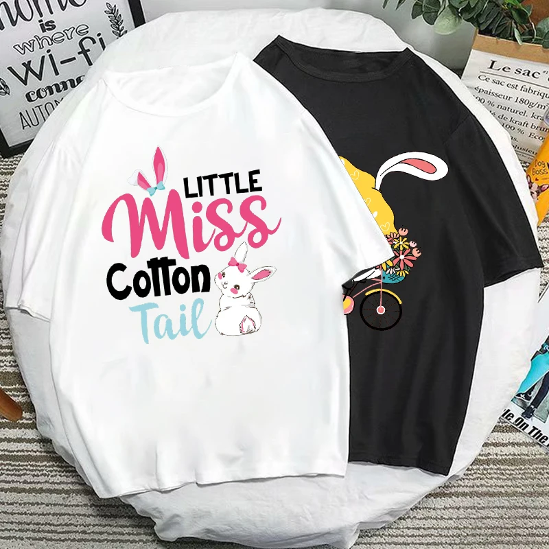 Kawaii Easter Bunny T Shirt Boy Girl Cartoon Short-sleev Tops Easter Gift for Kids Clothes Cute Casual Streetwear Camisetas
Kawaii Easter Bunny T Shirt Boy Girl Cartoon Short-sleev Tops Easter Gift for Kids Clothes Cute Casual Streetwear Camisetas