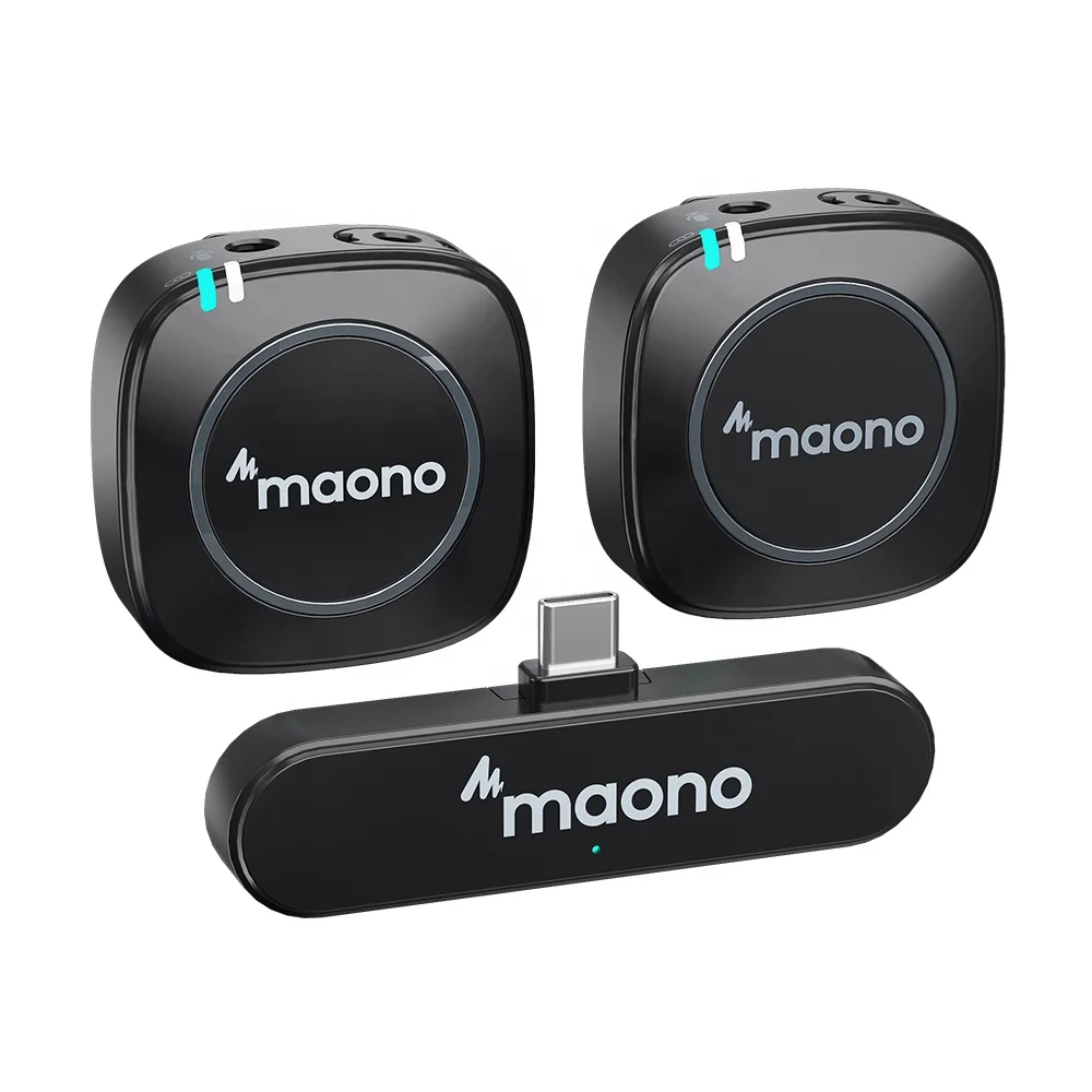 Микрофон MAONO беспроводной для телефонных интервью Тип C, микрофон для телефонных интервью, запись подкастов, микрофон 2,4G, беспроводные микро...
Микрофон MAONO беспроводной для телефонных интервью Тип C, микрофон для телефонных интервью, запись подкастов, микрофон 2,4G, беспроводные микро...