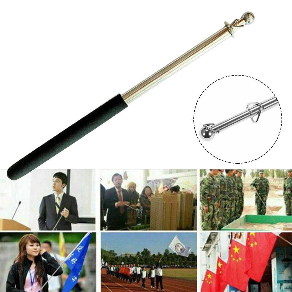 Учебные инструменты, палка для флага, телескопический прочный практичный выдвижной флагшток из нержавеющей стали, направляющий инструмент
Учебные инструменты, палка для флага, телескопический прочный практичный выдвижной флагшток из нержавеющей стали, направляющий инструмент