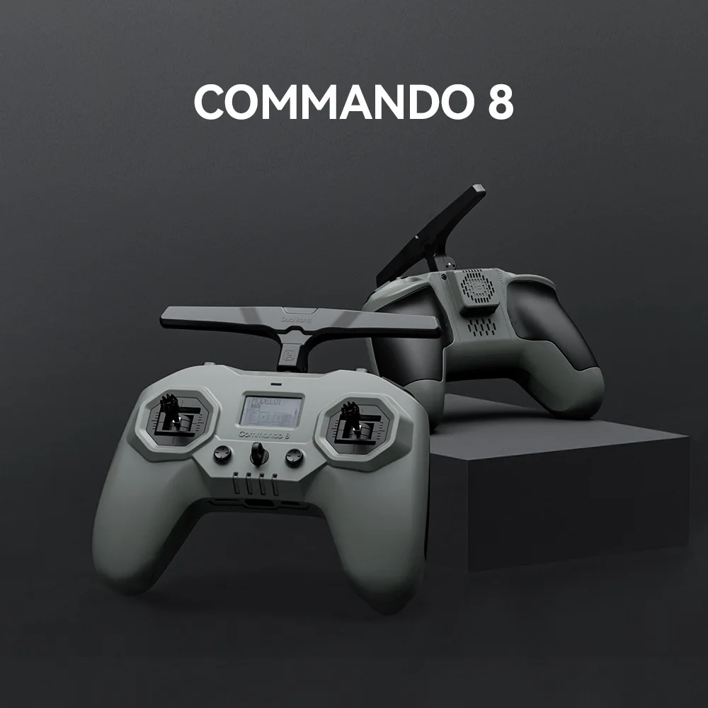 Commando 8 Radio Transmitter-ELRS RF 500mW iFlight ExpressLRS 2.4G/915MHZ /D8+915MHz Remote Control for RC Drone FPV On Sell !
Commando 8 Radio Transmitter-ELRS RF 500mW iFlight ExpressLRS 2.4G/915MHZ /D8+915MHz Remote Control for RC Drone FPV On Sell !