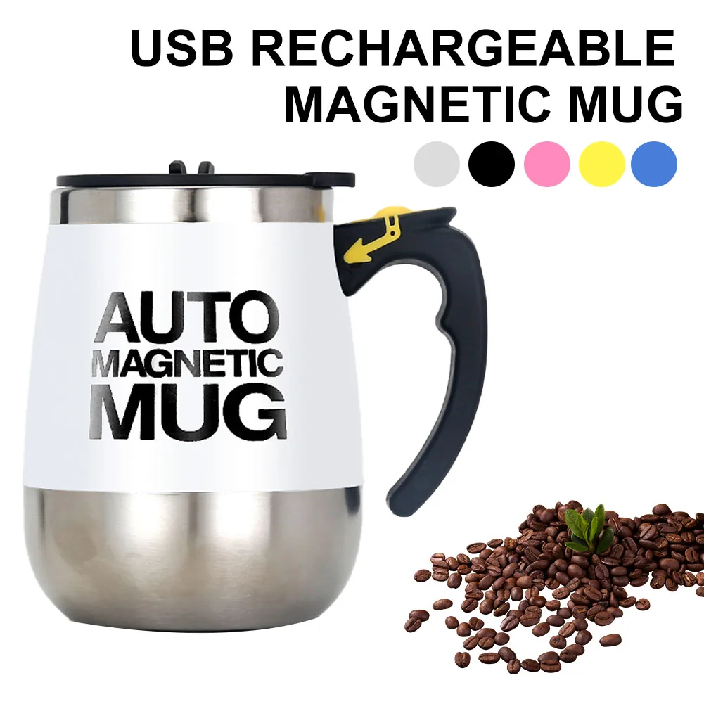 New Automatic Self Stirring Magnetic Mug Stainless Steel Coffee Milk Mixing Cup Creative Blender Mixer Thermal Cups Rechargeable
New Automatic Self Stirring Magnetic Mug Stainless Steel Coffee Milk Mixing Cup Creative Blender Mixer Thermal Cups Rechargeable