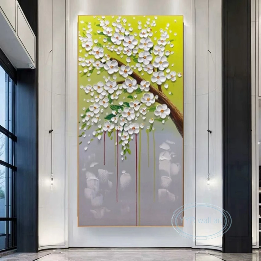 Настенное украшение, картина маслом на холсте, ручная работа, искусство на заказ, абстрактная картина с цветами, ножом, живопись для дома, кр... 
Настенное украшение, картина маслом на холсте, ручная работа, искусство на заказ, абстрактная картина с цветами, ножом, живопись для дома, кр...