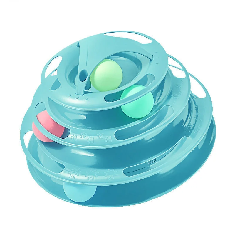 4 Levels Turnable Toys for Cats Accessories Tower Tracks with Balls Gatos Toy Interactive Intelligence Training with Fun Stick
4 Levels Turnable Toys for Cats Accessories Tower Tracks with Balls Gatos Toy Interactive Intelligence Training with Fun Stick