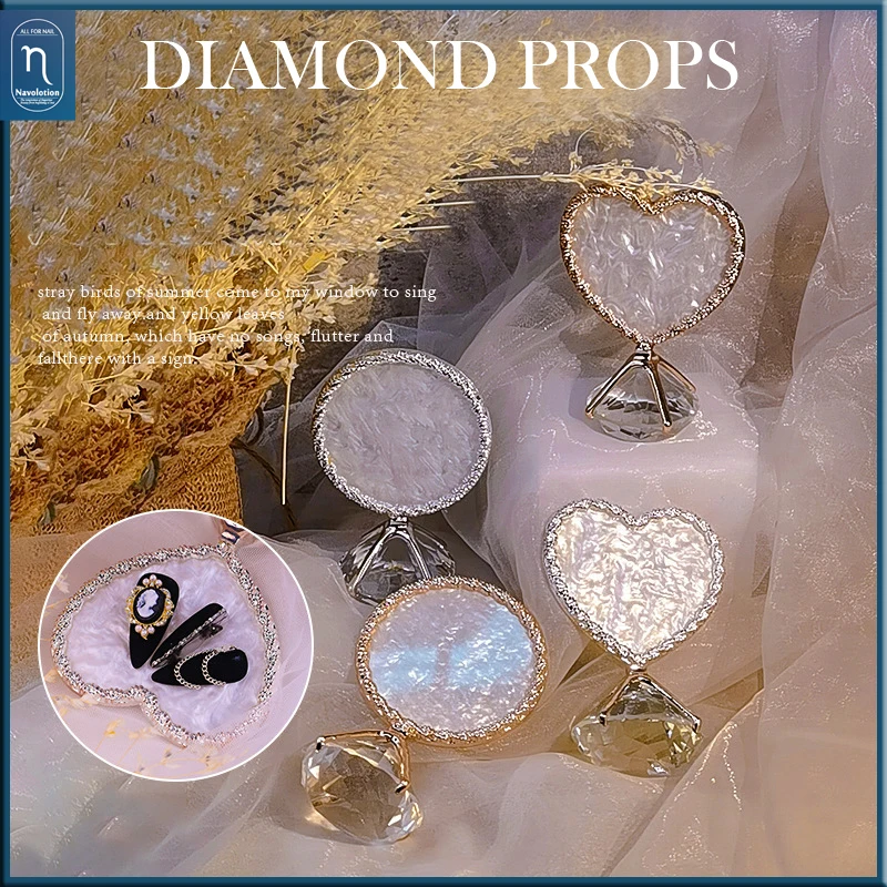 1Pcs Photo Props Showing Tools Diamond False Nail Art Plate Display Stand Golden Rim Agate Palette Nail Polish Gel Display
1Pcs Photo Props Showing Tools Diamond False Nail Art Plate Display Stand Golden Rim Agate Palette Nail Polish Gel Display