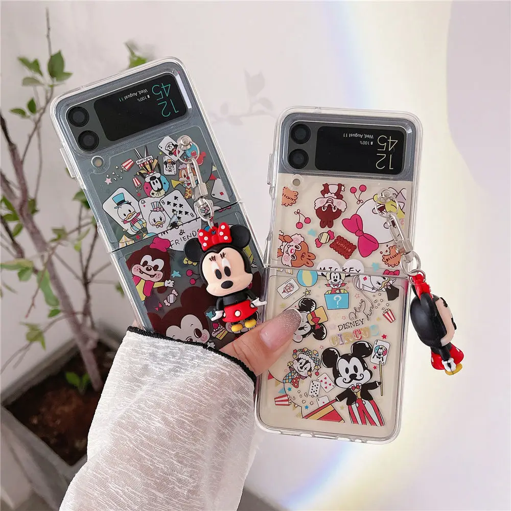 Cartoon Mickey Donald Duck Samsung Z Flip3 Mobile Phone Case Folding Screen Galaxy Z Filp3 Protective Pendant Case
Cartoon Mickey Donald Duck Samsung Z Flip3 Mobile Phone Case Folding Screen Galaxy Z Filp3 Protective Pendant Case