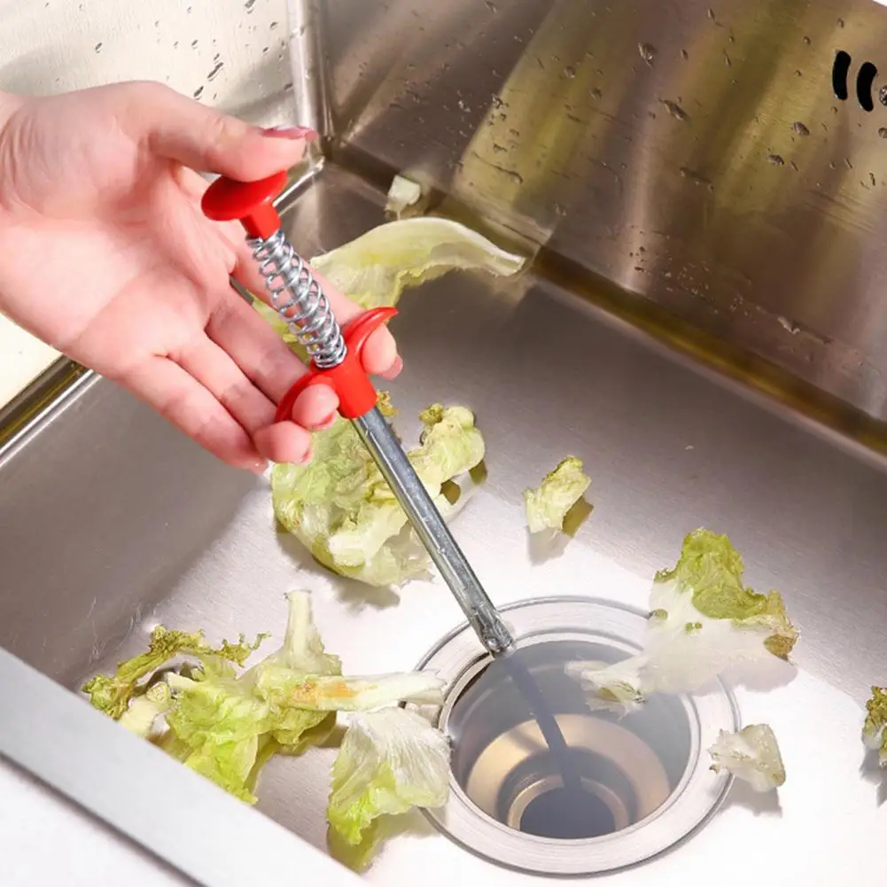 60/90/120/300cm Spring Pipe Dredging Tool,Sewer Dredge Pipeline Hook Clog Remover Cleaning Tools Household For Kitchen Sink
60/90/120/300cm Spring Pipe Dredging Tool,Sewer Dredge Pipeline Hook Clog Remover Cleaning Tools Household For Kitchen Sink