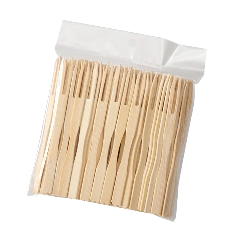100Pcs Bamboo Fruit Fork Fruit Stick Finger Food Pick Dessert Cocktail Set Party Home Household Decor Tableware Supplies
100Pcs Bamboo Fruit Fork Fruit Stick Finger Food Pick Dessert Cocktail Set Party Home Household Decor Tableware Supplies
