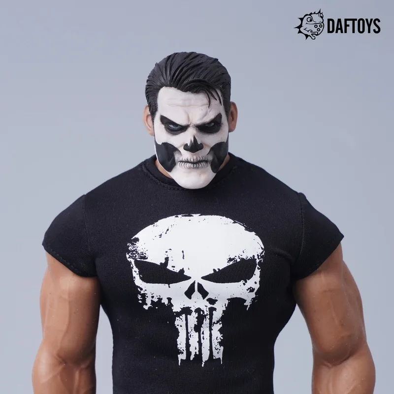 DAFTOYS F012 1/6 Male Soldier Vengeful Killer Double Headed Carving Black T-shirt Model Accessories Fit 12'' Action Figures Body
DAFTOYS F012 1/6 Male Soldier Vengeful Killer Double Headed Carving Black T-shirt Model Accessories Fit 12'' Action Figures Body