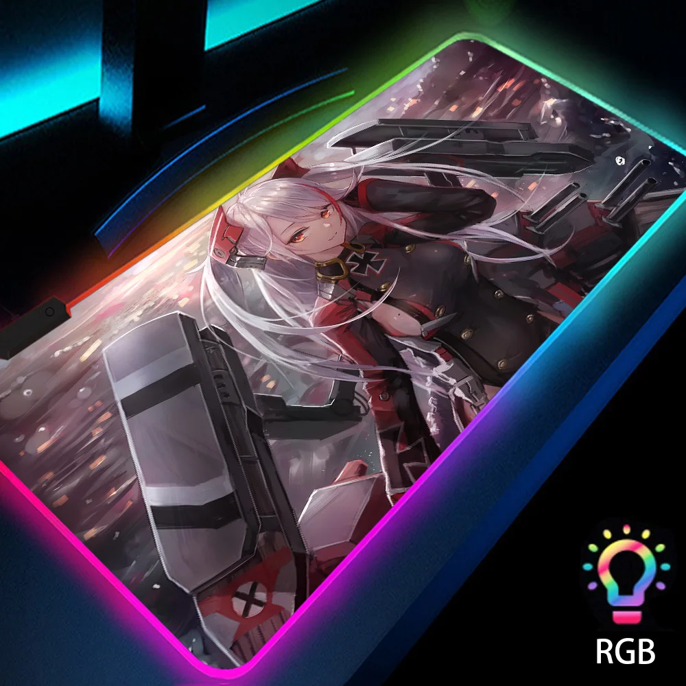 Azur Lane Desk Accessories Mouse Pad Game Mats Anime Gaming Office with Led Backlit Rgb Luminous Xxl 900*400 Pc Gamer 
Azur Lane Desk Accessories Mouse Pad Game Mats Anime Gaming Office with Led Backlit Rgb Luminous Xxl 900*400 Pc Gamer