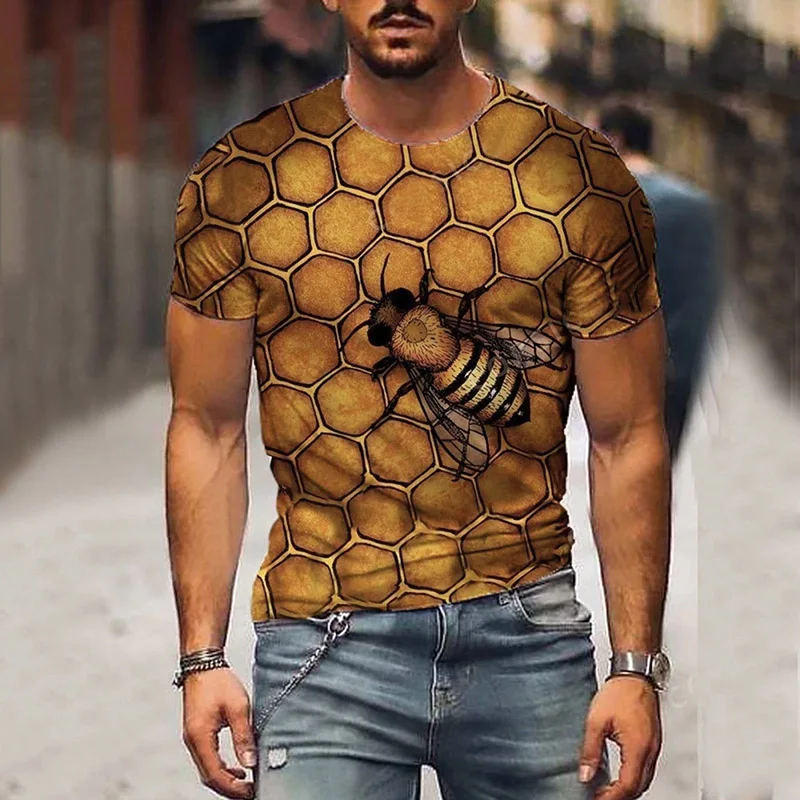 1Funny Ms. Bee 3D Print Summer Men's T-Shirt Personality Street Round Neck Short Sleeve Unisex Hip Hop Tops Tee Male T Shirt 6XL
1Funny Ms. Bee 3D Print Summer Men's T-Shirt Personality Street Round Neck Short Sleeve Unisex Hip Hop Tops Tee Male T Shirt 6XL