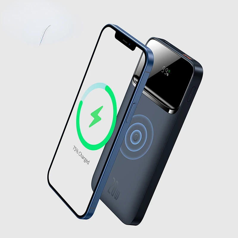 2022NEW NEW Power Bank 10000mAh Wireless charger Magnetic Wireless Quick Charging Powerbank External Battery For iPhone 13 12 P
2022NEW NEW Power Bank 10000mAh Wireless charger Magnetic Wireless Quick Charging Powerbank External Battery For iPhone 13 12 P