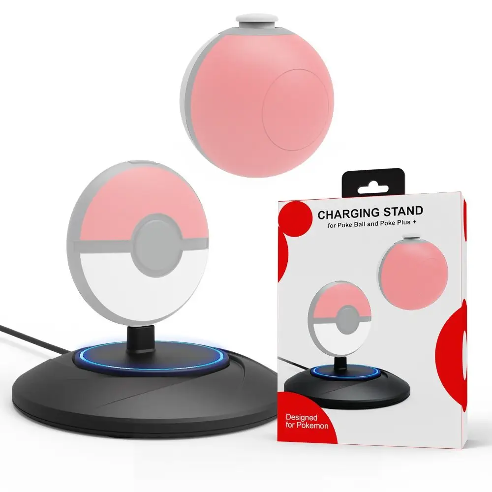 LED Light Charging Stand Base 2023 Game Accessories Anti Slip Charging Dock Stand Charger Adapter for Pokémon GO Plus+ Home
LED Light Charging Stand Base 2023 Game Accessories Anti Slip Charging Dock Stand Charger Adapter for Pokémon GO Plus+ Home