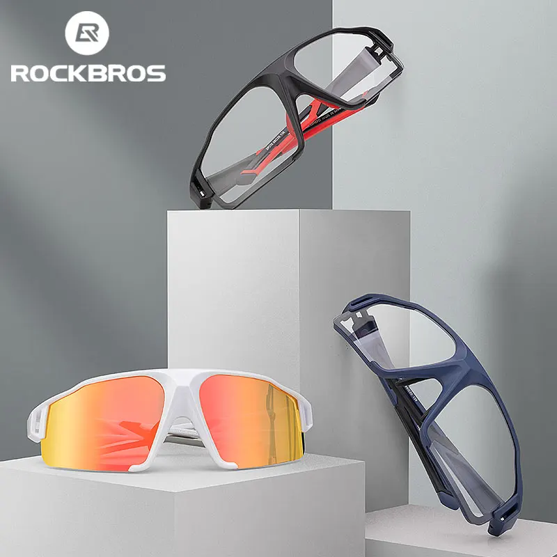 

Очки велосипедные Rockbros поляризационные фотохромные, солнцезащитные очки для горных велосипедов, официальная модель