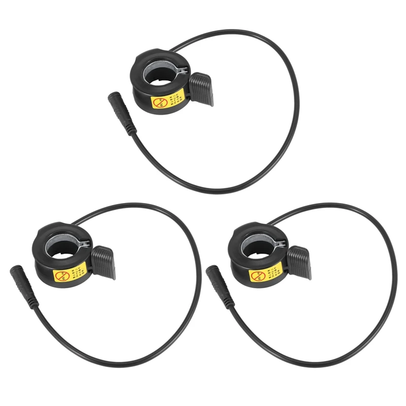 3X Thumb Throttle For Bafang Mid Drive Motor E-Bike Conversion Kits 36V 48V 52V 250W 500W 750W 1000W 3Pin Female
3X Thumb Throttle For Bafang Mid Drive Motor E-Bike Conversion Kits 36V 48V 52V 250W 500W 750W 1000W 3Pin Female