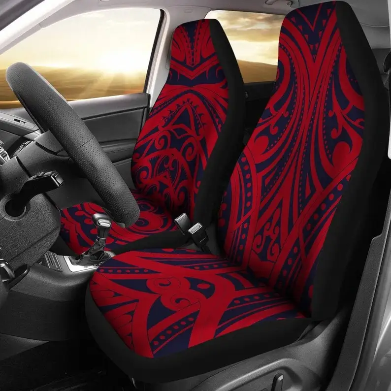 Red Polynesian Tribal Car Seat Covers Pair, 2 Front Car Seat Covers, Seat Cover for Car, Car Seat Protector, Car Accessory
Red Polynesian Tribal Car Seat Covers Pair, 2 Front Car Seat Covers, Seat Cover for Car, Car Seat Protector, Car Accessory