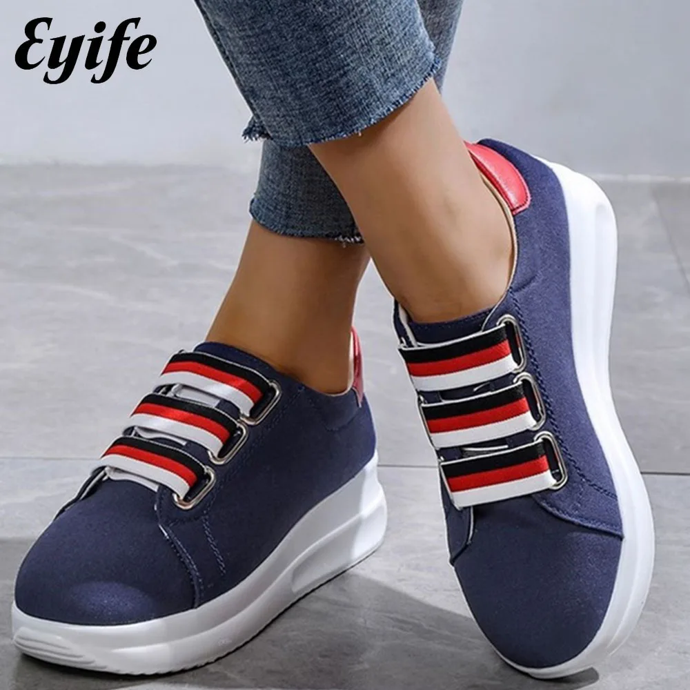 Women's New Sneakers 2022 Autumn Mix Color Elastic Band Ladies Comfy Canvas Casual Shoes 35-43 Large-Sized Sport Shoes
Women's New Sneakers 2022 Autumn Mix Color Elastic Band Ladies Comfy Canvas Casual Shoes 35-43 Large-Sized Sport Shoes