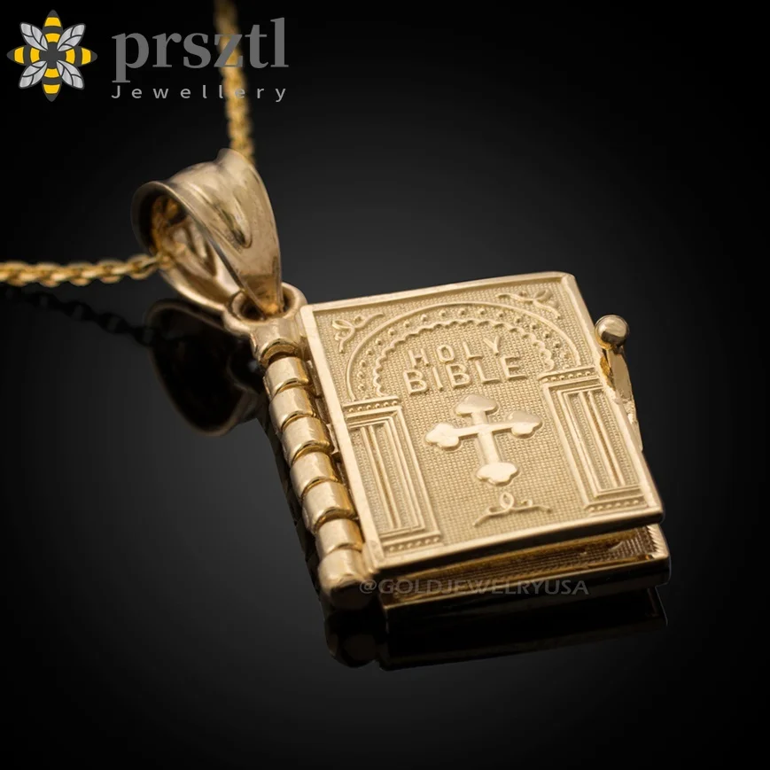 Exquisite Chain Necklace for Christian Scripture Page Turning Heavenly Book Holy Bible Verse Cross Pendant Fashion Jewelry Goth
Exquisite Chain Necklace for Christian Scripture Page Turning Heavenly Book Holy Bible Verse Cross Pendant Fashion Jewelry Goth