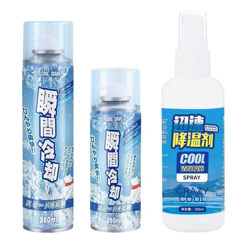 360ML Instant Cooling Spray Automotive Refrigerant Cooling Agent Summer Car Rapid Cooling Agent Vehicle Spray Car Accessories
360ML Instant Cooling Spray Automotive Refrigerant Cooling Agent Summer Car Rapid Cooling Agent Vehicle Spray Car Accessories