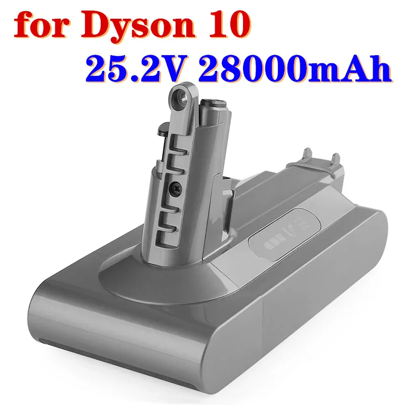 Neue 25,2 V Batterie 28000mAh Ersatz Batterie für Dyson V10 Absolute Kabel-Freies Vakuum Handheld Staubsauger Dyson v10 Batterie
Neue 25,2 V Batterie 28000mAh Ersatz Batterie für Dyson V10 Absolute Kabel-Freies Vakuum Handheld Staubsauger Dyson v10 Batterie
