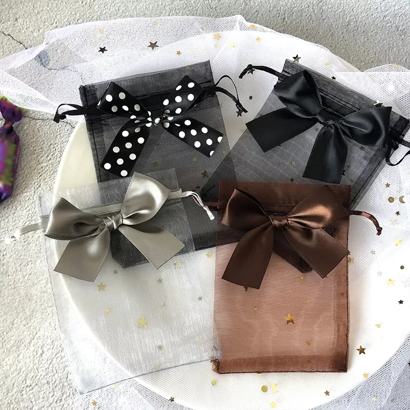10pcs Organza Bag Jewelry Packaging Gift Candy Wedding Party Goodie Packing Favors Pouches Drawable Bags Present Sweets Pouches
10pcs Organza Bag Jewelry Packaging Gift Candy Wedding Party Goodie Packing Favors Pouches Drawable Bags Present Sweets Pouches