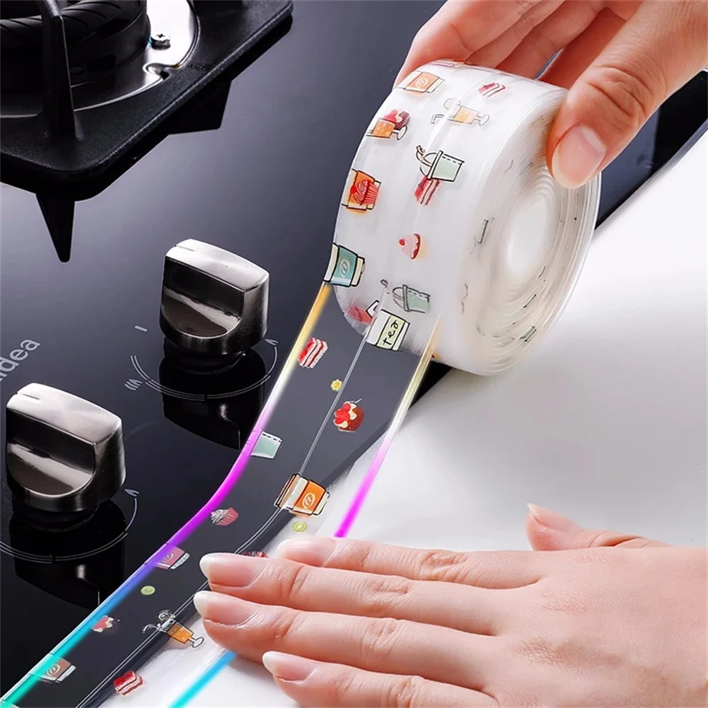 Kitchen Sink Waterproof Sticker Waterproof PVC Sealing Strip / Bathroom Toilet Sink Wall Corner Anti-mold Proof Tape
Kitchen Sink Waterproof Sticker Waterproof PVC Sealing Strip / Bathroom Toilet Sink Wall Corner Anti-mold Proof Tape