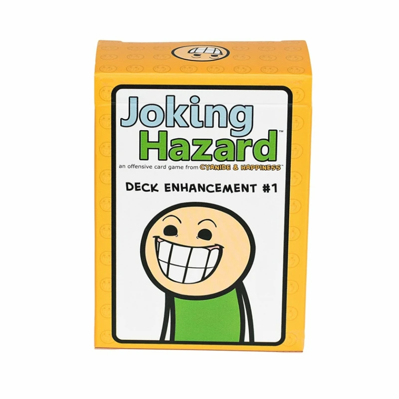 Chinese and English Hot Selling Table Card Game Joking Hazard#1 Basic Edition Extended Edition Leisure Gathering Toys
Chinese and English Hot Selling Table Card Game Joking Hazard#1 Basic Edition Extended Edition Leisure Gathering Toys