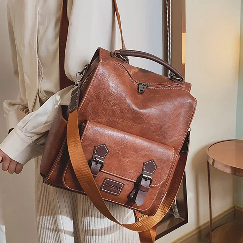 2022 Bags Backpacks Dos Bags Leather Vintage Shoulder Ladies A Female Bagpack Casual Travel Sac Mochilas Women Vintage School
2022 Bags Backpacks Dos Bags Leather Vintage Shoulder Ladies A Female Bagpack Casual Travel Sac Mochilas Women Vintage School