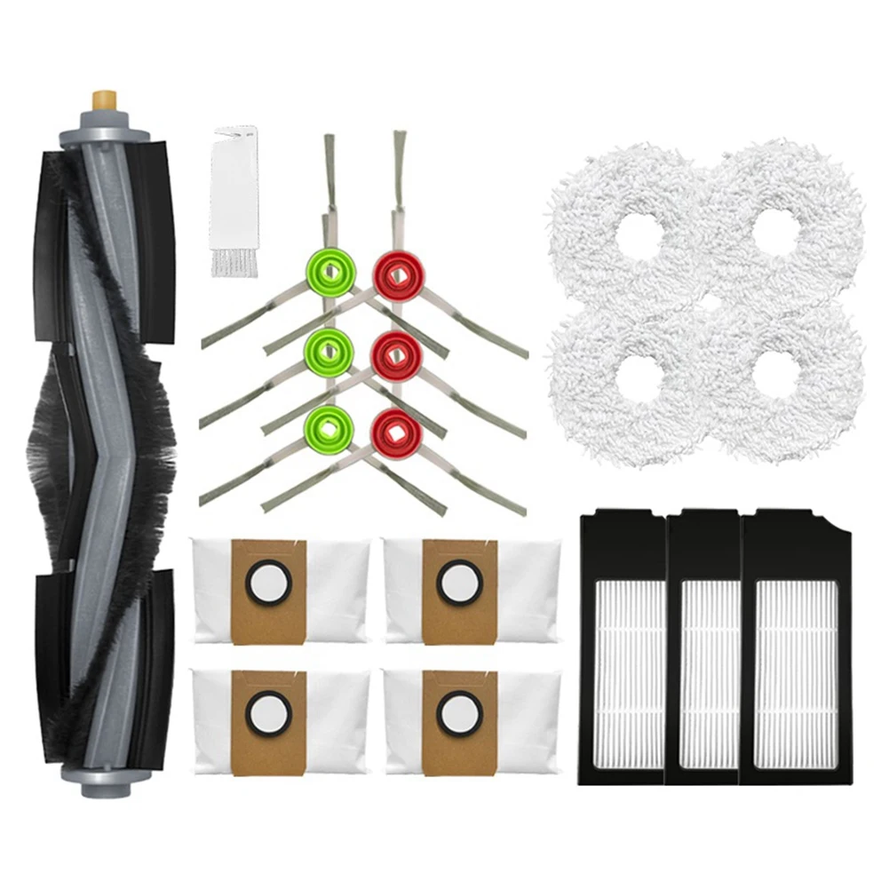 For Ecovacs Deebot X1 Omni HEPA Filter Accessories Robot Vacuum Cleaner Cleaning Mop Cloth Dust Bag Main Brush
For Ecovacs Deebot X1 Omni HEPA Filter Accessories Robot Vacuum Cleaner Cleaning Mop Cloth Dust Bag Main Brush