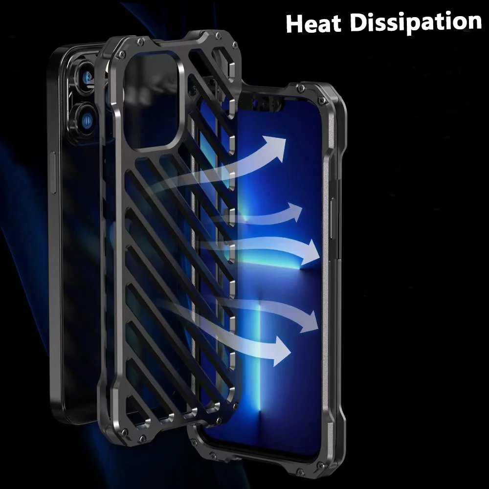 Защитный чехол-бампер из алюминиевого металлического сплава для iPhone 13 12 Pro Max iPhone 13 Mini
Защитный чехол-бампер из алюминиевого металлического сплава для iPhone 13 12 Pro Max iPhone 13 Mini