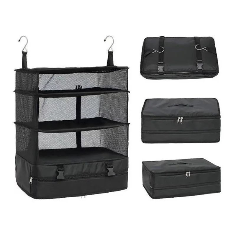 Black Clothes Storage Bag Organizers Durable Large Capacity Clothing Bag Multifunctional Holder Suitcase Shelve Household
Black Clothes Storage Bag Organizers Durable Large Capacity Clothing Bag Multifunctional Holder Suitcase Shelve Household
