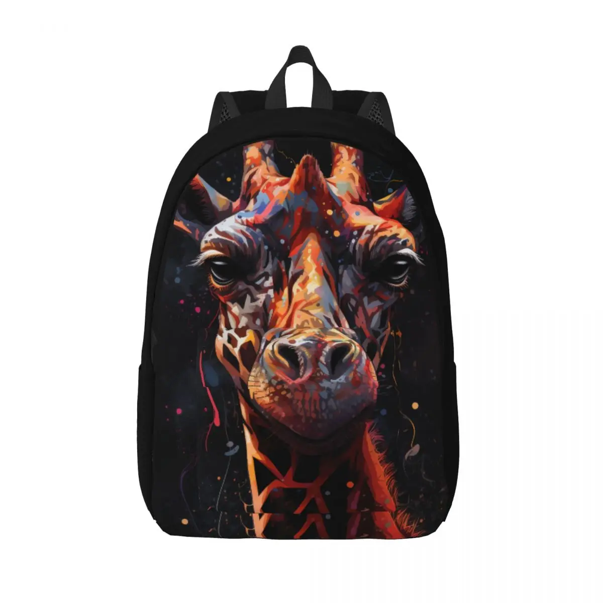 Giraffe Canvas Backpacks Grotesque Fantastic Universal Bag Elementary School Backpack Unisex Bags 
Giraffe Canvas Backpacks Grotesque Fantastic Universal Bag Elementary School Backpack Unisex Bags