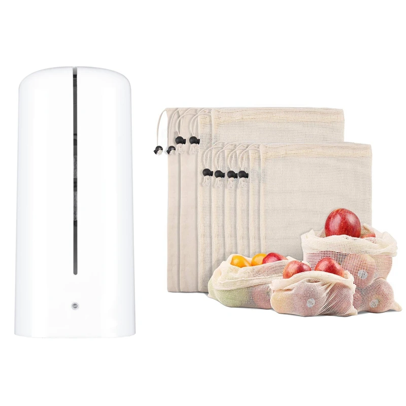 Rechargeable Activated Oxygen Air Ozonizer USB & Reusable Produce Bags For Fruit,Veggies,Fridge Organizing,Toys
Rechargeable Activated Oxygen Air Ozonizer USB & Reusable Produce Bags For Fruit,Veggies,Fridge Organizing,Toys