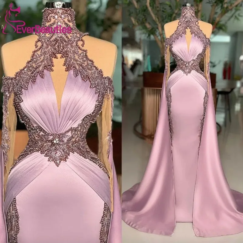 Mermaid Luxury Dubai Prom Dresses Long Halter Neck Saudi Arabia Evening Dress Satin Formal Party Dress for Women
Mermaid Luxury Dubai Prom Dresses Long Halter Neck Saudi Arabia Evening Dress Satin Formal Party Dress for Women