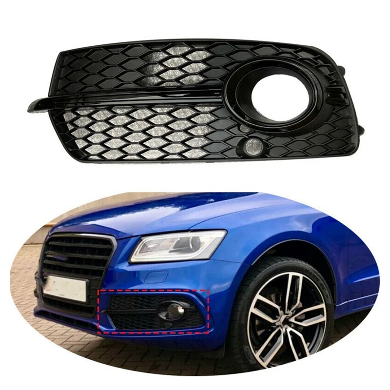 Honeycomb Front Bumper Left Outer Grille Black Fog Lamp Cover For- Q5 S-Line 2013-2017 8R0807681S
Honeycomb Front Bumper Left Outer Grille Black Fog Lamp Cover For- Q5 S-Line 2013-2017 8R0807681S